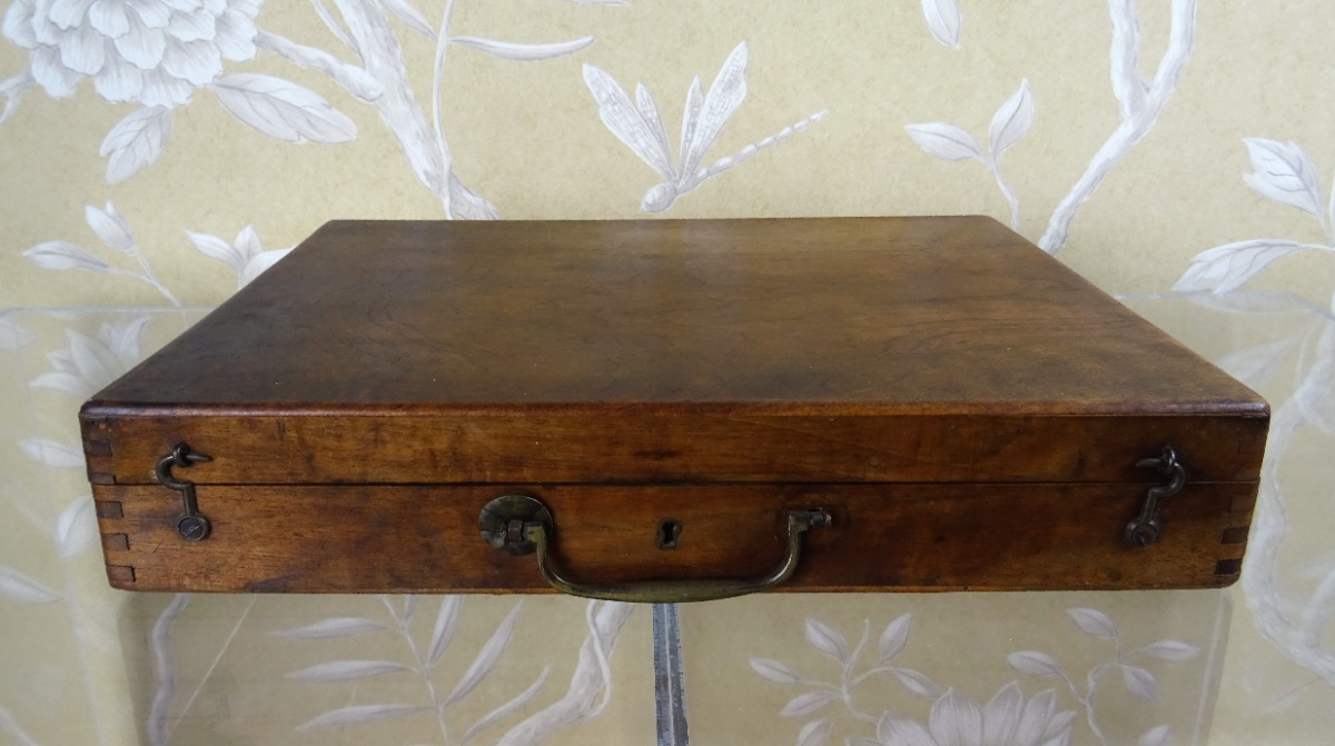 Mahogany Antique Artist’s Paint Box